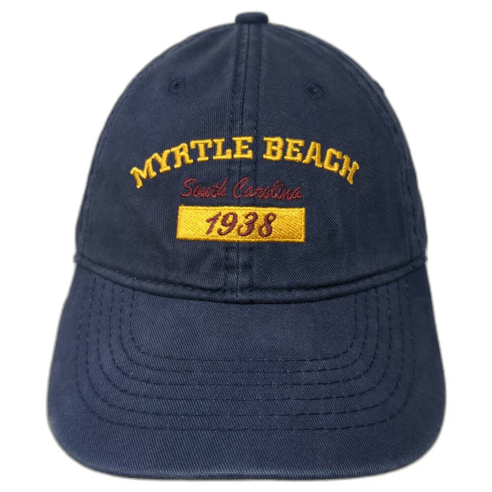 Tsunami Myrtle Beach South Carolina 1938 Blue Baseball Cap One Size Hat Souvenir